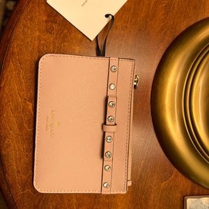 Kate Spade Keychain Wallet (Blush)
